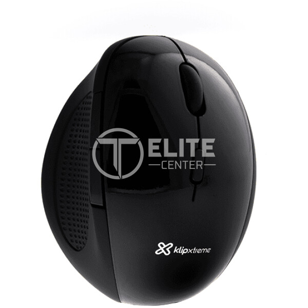 Klip Xtreme - Mouse - 2.4 GHz - Wireless - Black - Ergonomic - en Elite Center