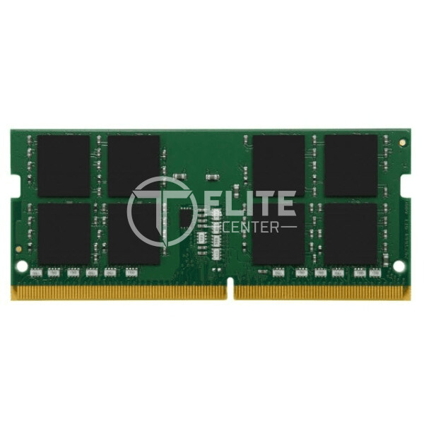 Kingston ValueRAM - DDR4 - módulo - 16 GB - SO-DIMM de 260 contactos - 3200 MHz / PC4-25600 - CL22 - 1.2 V - sin búfer - no ECC - en Elite Center