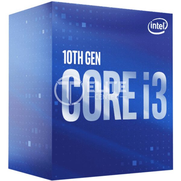 Procesador Intel Core i3-10100F (6M Cache, up to 4.30 GHz) LGA1200, Sin Graficos - en Elite Center