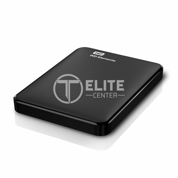Disco Portátil WD Elements, 2TB, USB 3.0, Black - en Elite Center