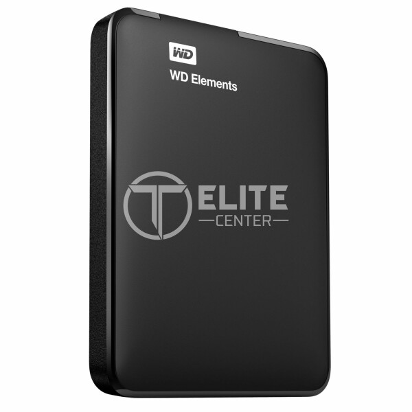 Disco Portátil WD Elements, 1TB, USB 3.0, Black - en Elite Center