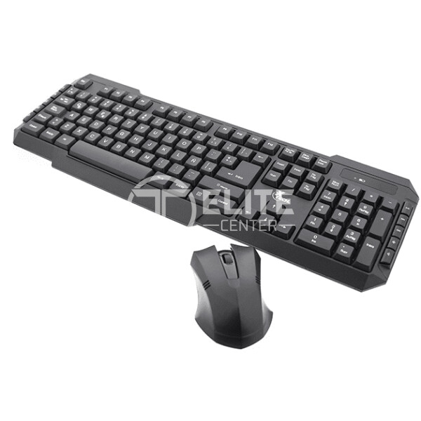 Xtech XTK-309S - Juego de teclado y ratón - inalámbrico - 2.4 GHz - QWERTY - español - en Elite Center