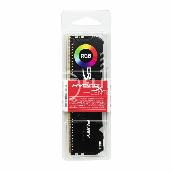 Memoria Ram DDR4 8GB Kingston HyperX Fury RGB 3200MHz, DIMM, 1.35V - en Elite Center