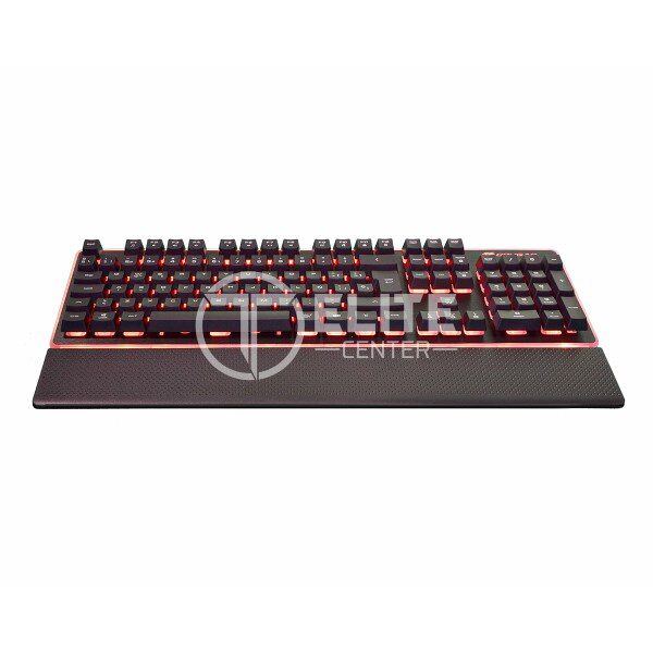 Teclado Gamer Cougar Core, Semi-Mecánico, QWERTY+Numérico, Iluminación Multicolor, Color negro - en Elite Center