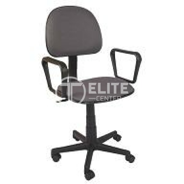Computer Chair w/ Arm Rest (Black) - en Elite Center