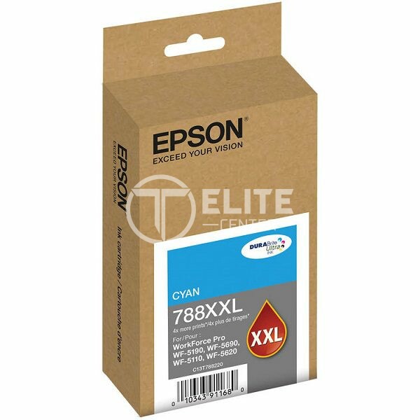 Epson - T788XXL220-AL - Cyan - WorkForce WF-5190 - en Elite Center