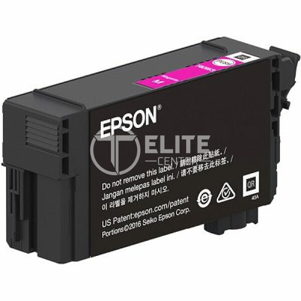 Epson T40W - 50 ml - gran capacidad - magenta - original - blíster con alarmas de RF/acústica - cartucho de tinta - para SureColor T2170, T3170, T3170M, T5170, T5170M - en Elite Center