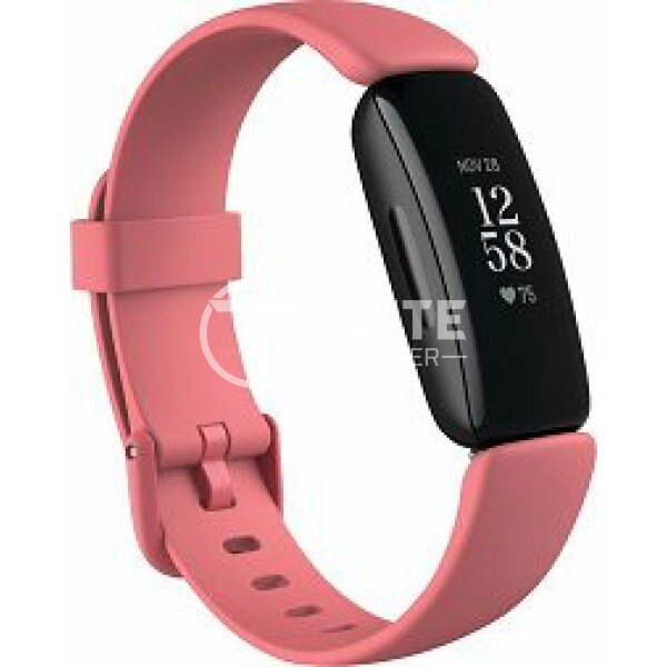 Fitbit Inspire 2 - Negro - rastreador de actividad con banda - silicona - rosa desierto - tamaño de la banda: S/L - monocromo - Bluetooth - en Elite Center