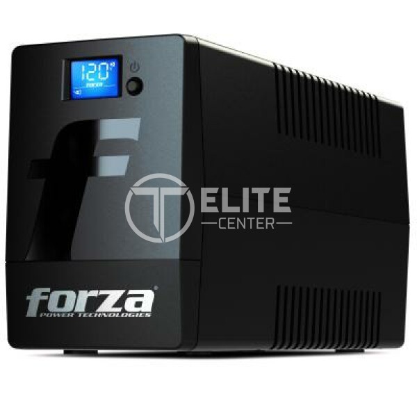 Forza SL Series SL-1012UL-C - UPS - CA 220 V - 600 vatios - 1000 VA - 7 Ah - USB - conectores de salida: 6 - Italia - negro - en Elite Center