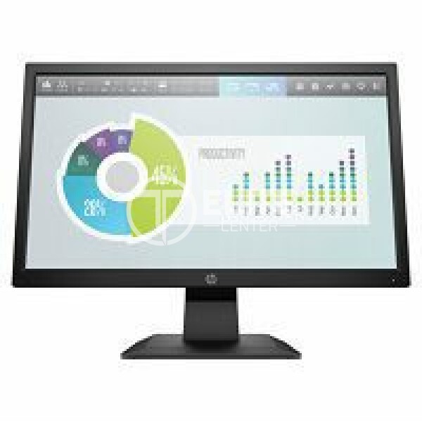 HP P204 - LED-backlit LCD monitor - 19.5" - 1600 x 900 - TN - HDMI / VGA (DB-15) - Black - en Elite Center