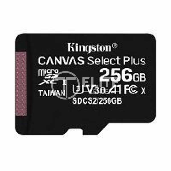 Kingston - Flash memory card - microSDHC - 256 GB - Canvas Select Plus - en Elite Center