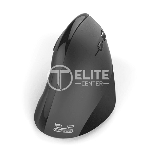 Klip Xtreme EverRest - Ratón vertical - ergonómico - diestro - óptico - 6 botones - inalámbrico - 2.4 GHz - receptor inalámbrico USB - en Elite Center