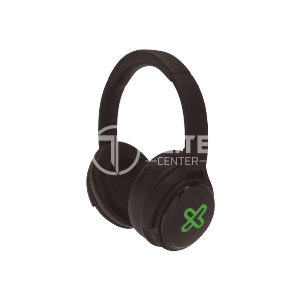 Klip Xtreme Imperious KWH-251 - Auriculares con diadema con micro - en oreja - Bluetooth - inalámbrico, cableado - conector de 3,5 mm - negro - en Elite Center