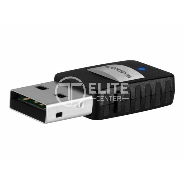 Linksys Mini AC Adapter AC580 - Adaptador de red - USB 2.0 - 802.11b, 802.11a, 802.11g, 802.11n, 802.11ac - 2 años de garantía - en Elite Center