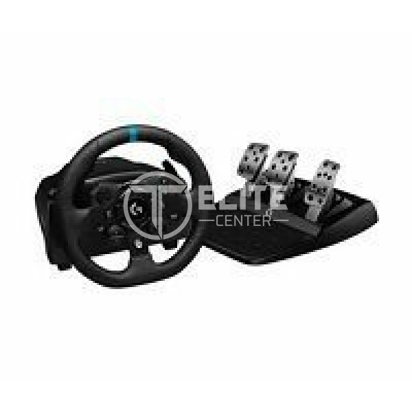 Logitech G923 Driving Force - Wheel and pedals set - Wired - Black - para Microsoft Xbox One / para PC - en Elite Center