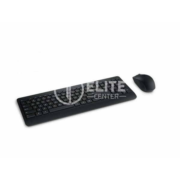 Microsoft - Keyboard and mouse set - Spanish - Bluetooth - Black - en Elite Center