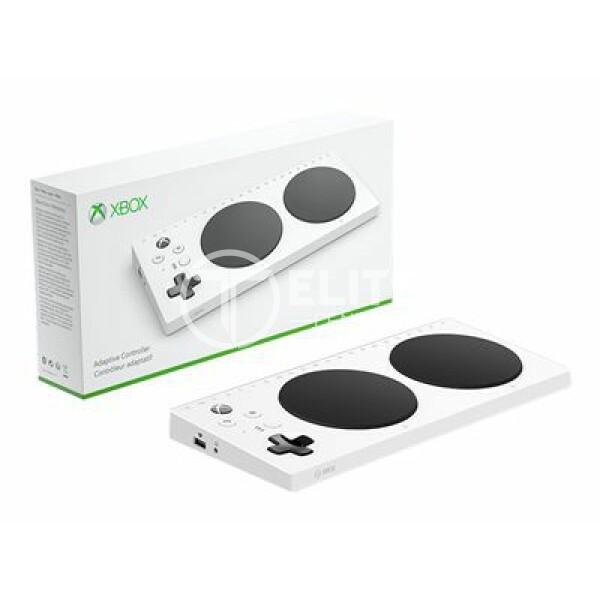 Microsoft Xbox Adaptive Controller - Controlador de accesibilidad - inalámbrico - Bluetooth - para PC, Microsoft Xbox One, Microsoft Xbox One S, Microsoft Xbox One X - en Elite Center