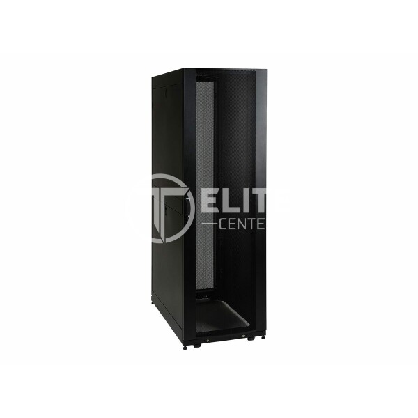 Tripp Lite 42U Rack Enclosure Server Cabinet Knock-Down w/ Doors & Sides - Rack - armario - negro - 42U - 19" - en Elite Center