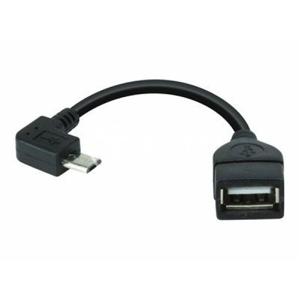 Xtech XTC360 - Adaptador para cable de datos - USB hembra a Micro-USB tipo B macho - 13.5 cm - conector en ángulo - en Elite Center