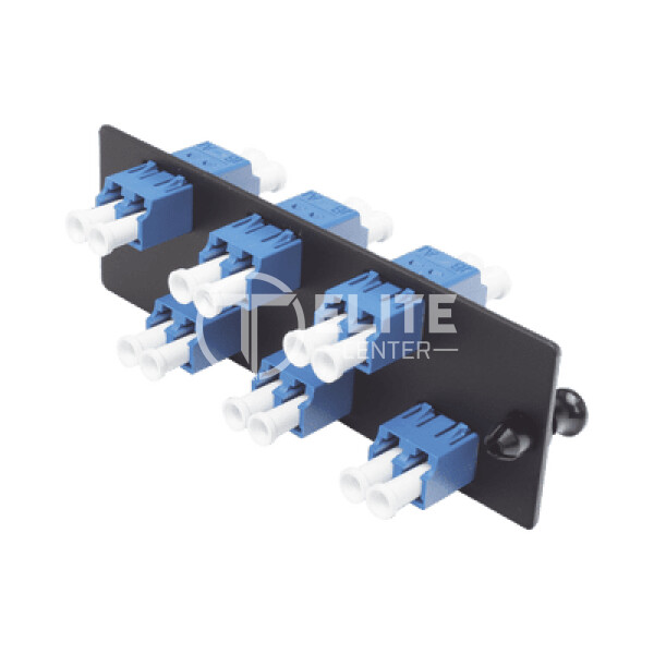 Panduit Opticom Fiber Adapter Panels - Tablero de conexiones - azul - 6 puertos - en Elite Center