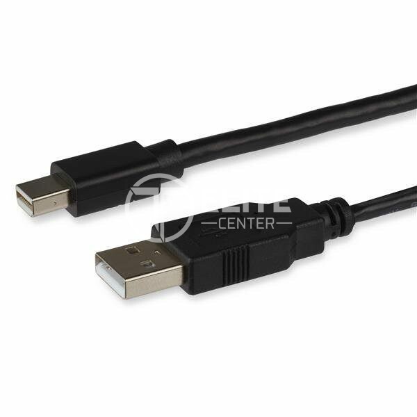 StarTech.com Adaptador Mini DisplayPort a DV de Enlace Doble - Alimentado por USB - Conectividad Dual Link - Negro - Conversor Activo DVI - Vídeo conversor - Mini DisplayPort - DVI - negro - en Elite Center