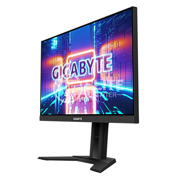 Gigabyte G24F - Monitor LED - 23.8" - 1920 x 1080 Full HD (1080p) @ 165 Hz - SS IPS - 300 cd/m² - 1000:1 - 1 ms - 2xHDMI, DisplayPort - en Elite Center