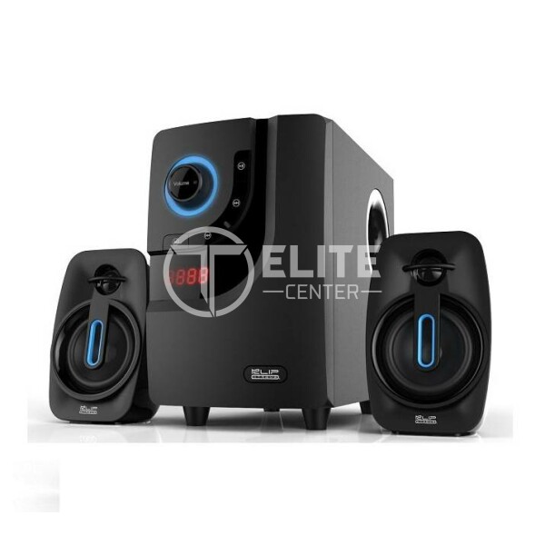 Klip Xtreme KWS-616 - Speaker system 2.1 40W - Wireless - BT - en Elite Center