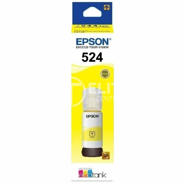 Epson - T524 - Ink refill - Yellow - en Elite Center