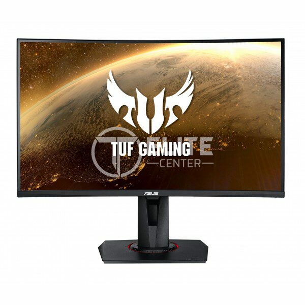 ASUS TUF Gaming VG27WQ - Monitor LED - curvado - 27" - 2560 x 1440 WQHD @ 165 Hz - VA - 400 cd/m² - 3000:1 - DisplayHDR 400 - 1 ms - 2xHDMI, DisplayPort - altavoces - negro - en Elite Center