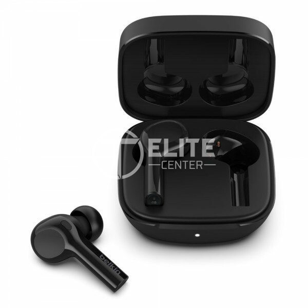 Belkin SoundForm FREEDOM - Auriculares inalámbricos con micro - en oreja - Bluetooth - cancelación de sonido activo - negro - en Elite Center