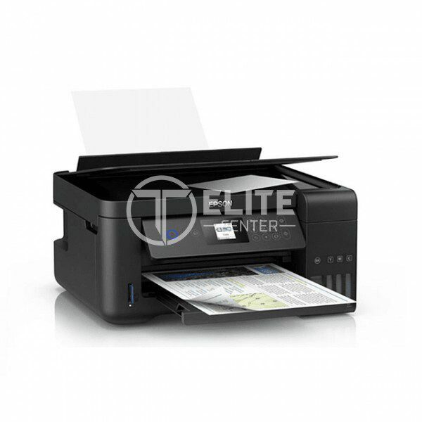 Epson EcoTank L4260 - Impresora multifunción - color - chorro de tinta - rellenable - A4/Legal (material) - hasta 7.7 ppm (copiando) - hasta 10.5 ppm (impresión) - 100 hojas - USB 2.0, Wi-Fi(n) - en Elite Center