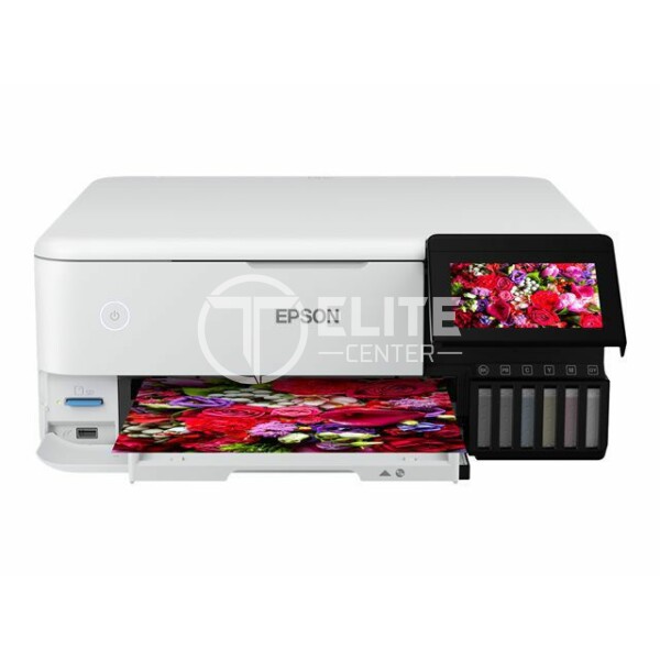 Epson EcoTank L8160 - Impresora multifunción - color - chorro de tinta - 329 x 2000 mm (material) - hasta 16 ppm (impresión) - 100 hojas - USB 2.0, LAN, Wi-Fi(n) - en Elite Center