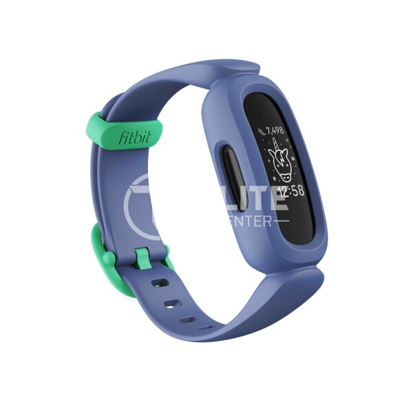 Fitbit Ace 3 - Negro - rastreador de actividad con banda - silicona - azul cósmico/verde astral - pantalla luminosa 0.72" - monocromo - Bluetooth - 19.3 g - en Elite Center