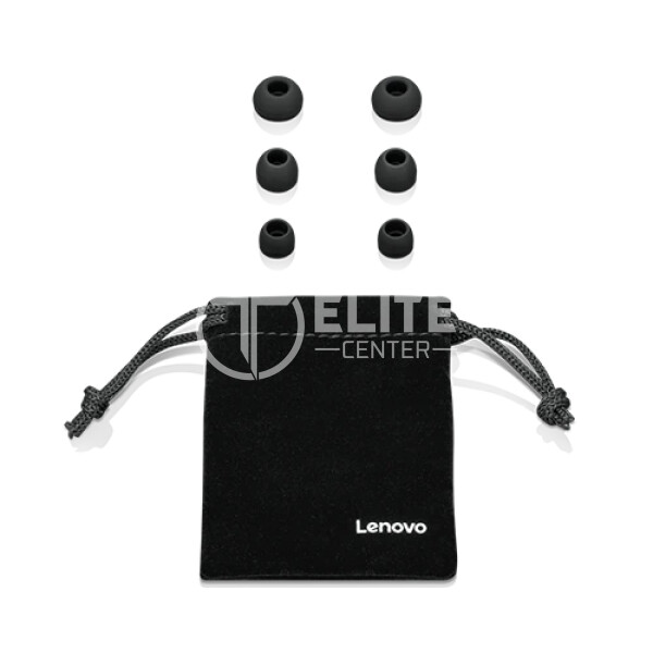 Lenovo 100 - Auriculares internos con micro - en oreja - cableado - conector de 3,5 mm - negro - para IdeaCentre AIO 3 22; IdeaPad Slim 7 Pro 16; Legion T7 34; V14 G2 IJL; V15 G2 IJL - en Elite Center