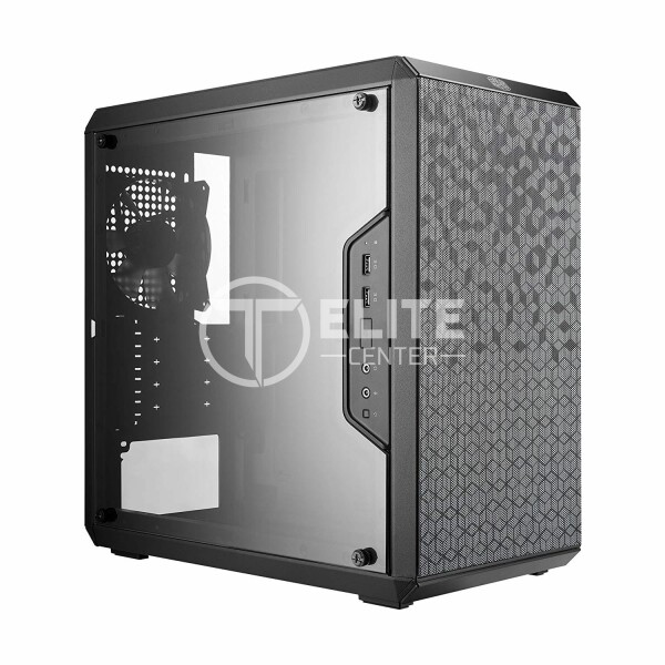 Gabinete Gamer Cooler Master Q300L Ventana, Midi-Tower, Micro-ATX, Mini-ITX, USB 3.0, Negro - en Elite Center