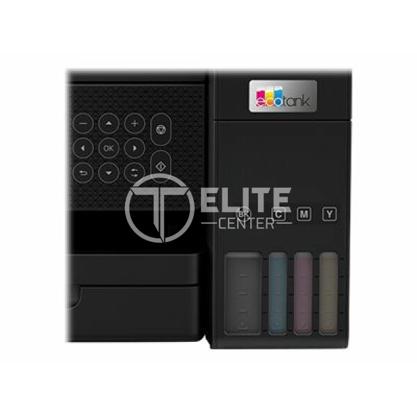 Epson EcoTank L6270 - Impresora multifunción - color - chorro de tinta - rellenable - 216 x 297 mm (original) - 215.9 x 1200 mm (material) - hasta 11 ppm (copiando) - hasta 15.5 ppm (impresión) - 250 hojas - USB 2.0, LAN, Wi-Fi(n) - en Elite Center