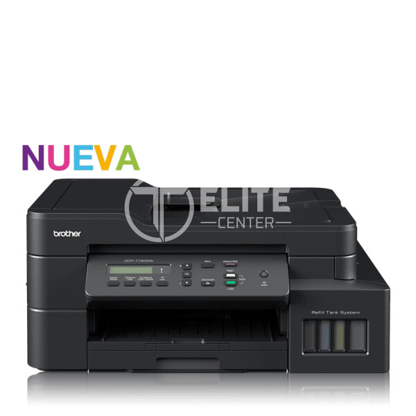 Brother DCP-T720DW - Impresora multifunción - color - chorro de tinta - ITS - A4/Legal (material) - hasta 30 ppm (impresión) - 150 hojas - USB 2.0, Wi-Fi(n) - en Elite Center