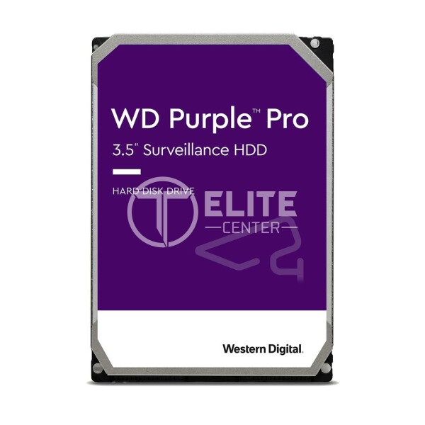WD Purple Pro WD101PURP - Disco duro - 10 TB - interno - 3.5" - SATA 6Gb/s - 7200 rpm - búfer: 256 MB - en Elite Center