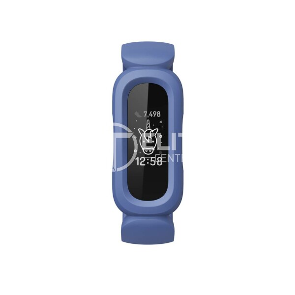 Fitbit Ace 3 - Negro - rastreador de actividad con banda - silicona - azul cósmico/verde astral - pantalla luminosa 0.72" - monocromo - Bluetooth - 19.3 g - en Elite Center