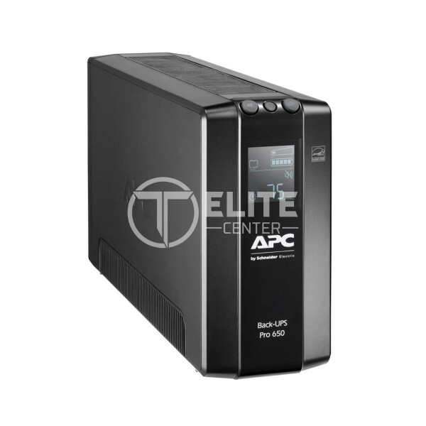 APC Back-UPS Pro BR650MI - UPS - CA 230 V - 390 vatios - 650 VA - USB - conectores de salida: 6 - negro - en Elite Center