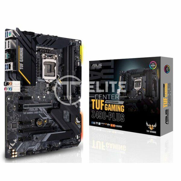Placa Madre ASUS TUF Gaming Z490-PLUS socket LGA1200 Intel Z490SATA 6Gb/s, ATX - en Elite Center