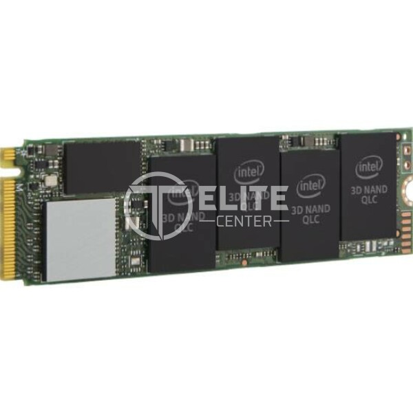 Intel Solid-State Drive 660p Series - SSD - cifrado - 512 GB - interno - M.2 2280 - PCIe 3.0 x4 (NVMe) - AES de 256 bits - en Elite Center