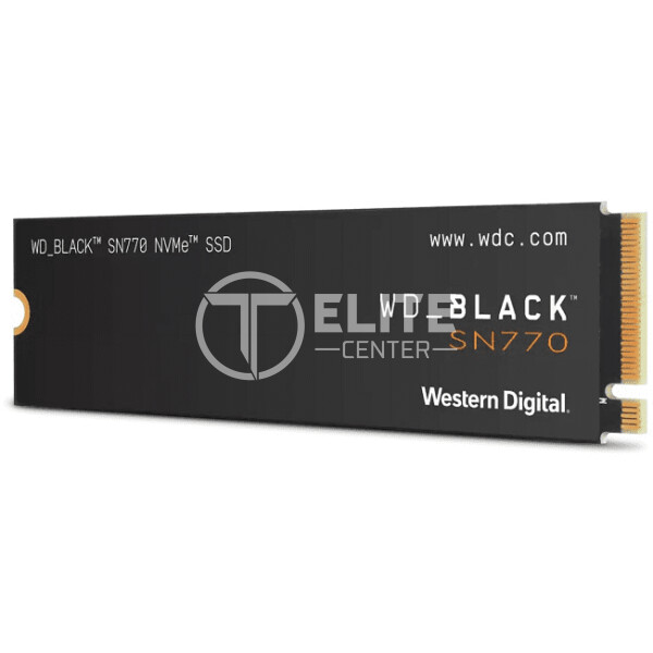 WD_BLACK SN770 WDS100T3X0E - SSD - 1 TB - interno - M.2 2280 - PCIe 4.0 x4 (NVMe) - en Elite Center
