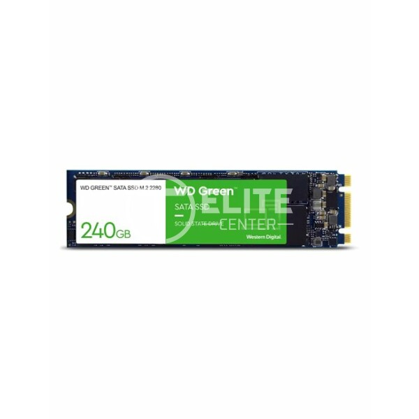 WD Green WDS240G3G0B - SSD - 240 GB - interno - M.2 2280 - SATA 6Gb/s - en Elite Center