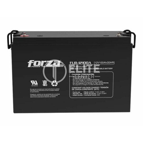 Forza FUB-12100A - Batería de UPS - Ácido de plomo - 100 Ah - negro - en Elite Center