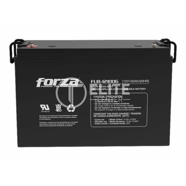 Forza FUB-12100G - Batería de UPS - gel - 100 Ah - negro - en Elite Center