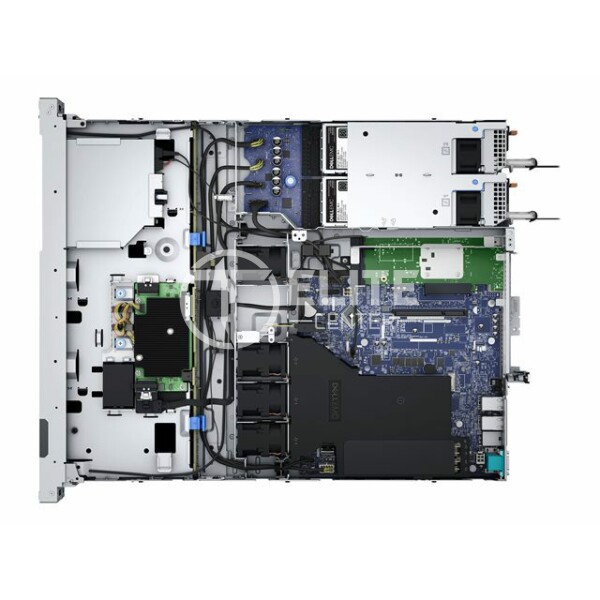 Dell EMC PowerEdge R350 - Servidor - se puede montar en bastidor - 1U - 1 vía - 1 x Xeon E-2336 / 2.9 GHz - RAM 16 GB - SAS - hot-swap 2.5" bahía(s) - SSD 480 GB - Matrox G200 - GigE - sin SO - monitor: ninguno - negro - con 3 años de Basic Hardware Warranty Repair, 5X10 HW-Only, 5x10 NBD On-site - en Elite Center