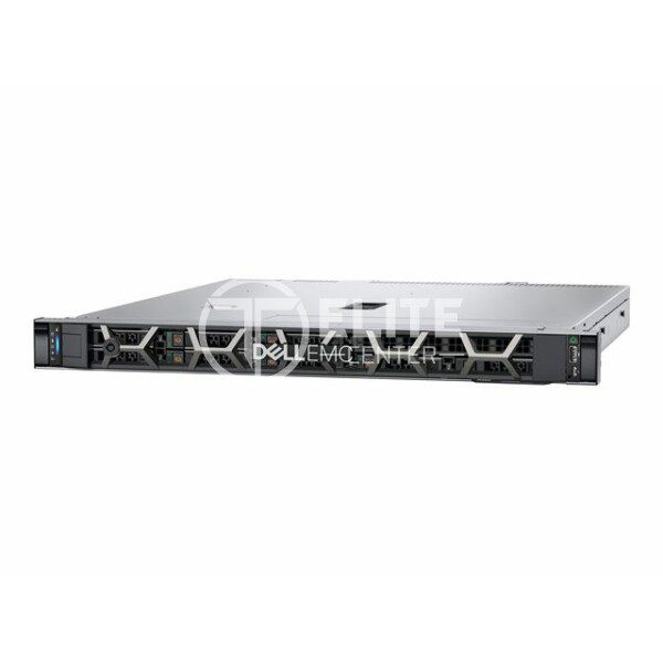 Dell EMC PowerEdge R350 - Servidor - se puede montar en bastidor - 1U - 1 vía - 1 x Xeon E-2336 / 2.9 GHz - RAM 16 GB - SAS - hot-swap 2.5" bahía(s) - SSD 480 GB - Matrox G200 - GigE - sin SO - monitor: ninguno - negro - con 3 años de Basic Hardware Warranty Repair, 5X10 HW-Only, 5x10 NBD On-site - en Elite Center