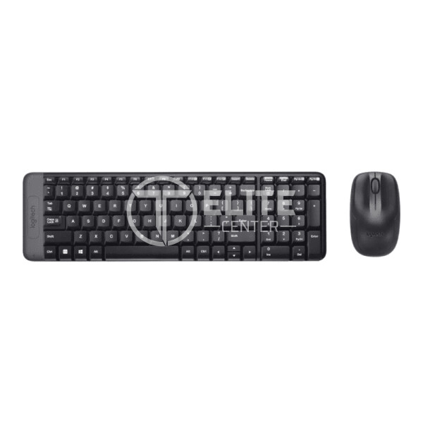 Logitech Wireless Combo MK220 - Juego de teclado y ratón - 2.4 GHz - Español - en Elite Center