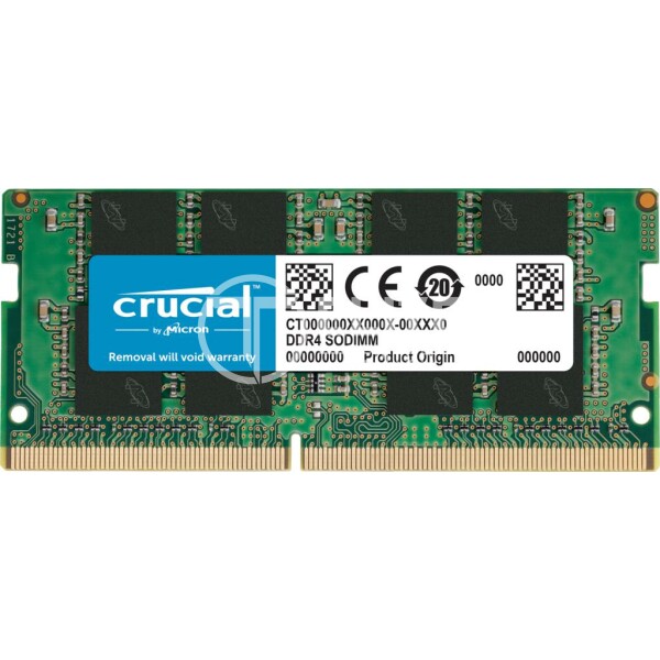 Memoria Ram DDR4 8GB 3200MHz Crucial SO-DIMM, CL22, Non-ECC, 1.2V - en Elite Center